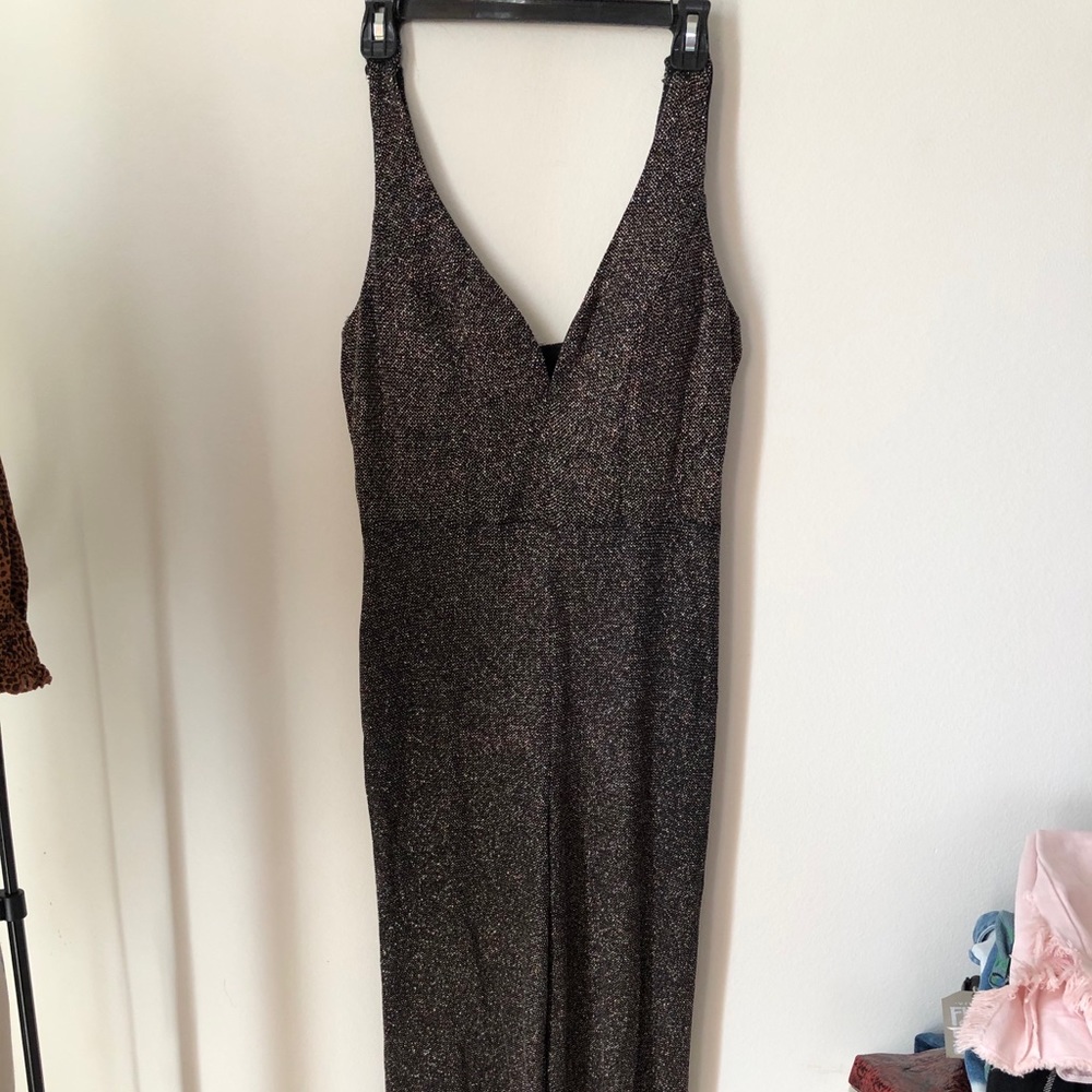 NWT FORMAL GLITTER JUMPSUIT